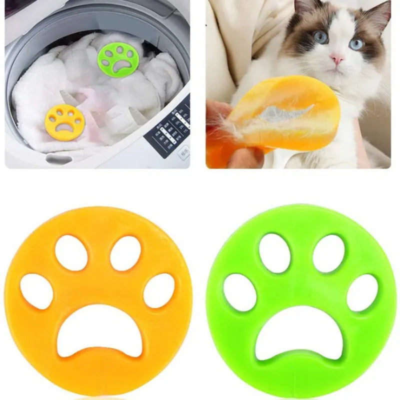 Pet Hair Remover Washing Machine Accessory Cat Dog Fur Lint Hair Remover Clothes Dryer Reusable Cleaning Laundry Dryer Catcher